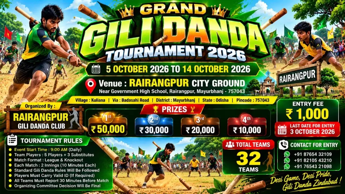 rairangpur gilidanda tournameint